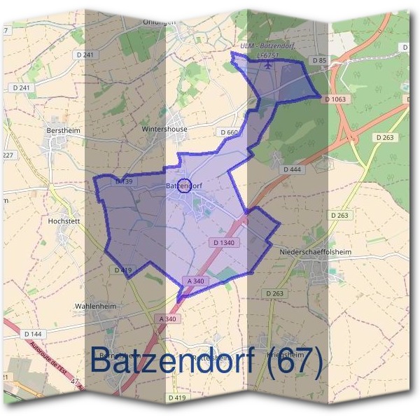 Mairie de Batzendorf (67)