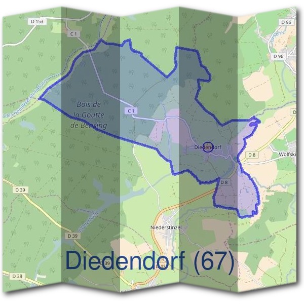 Mairie de Diedendorf (67)