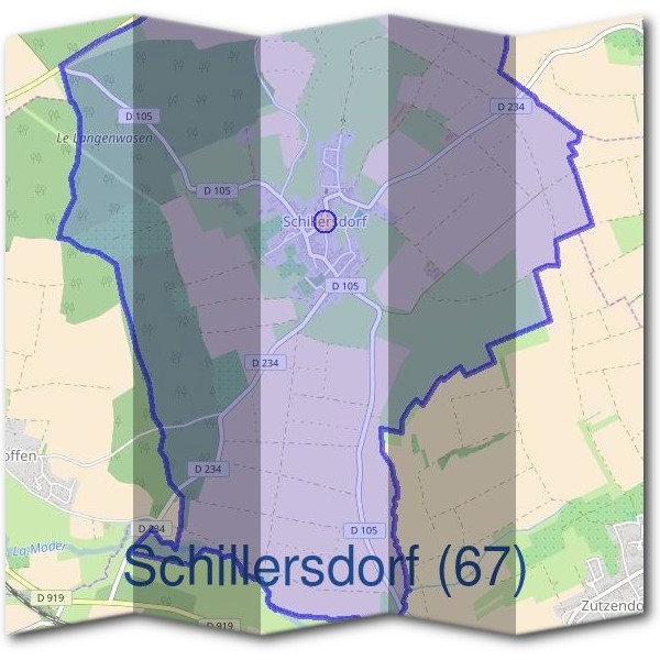 Mairie de Schillersdorf (67)