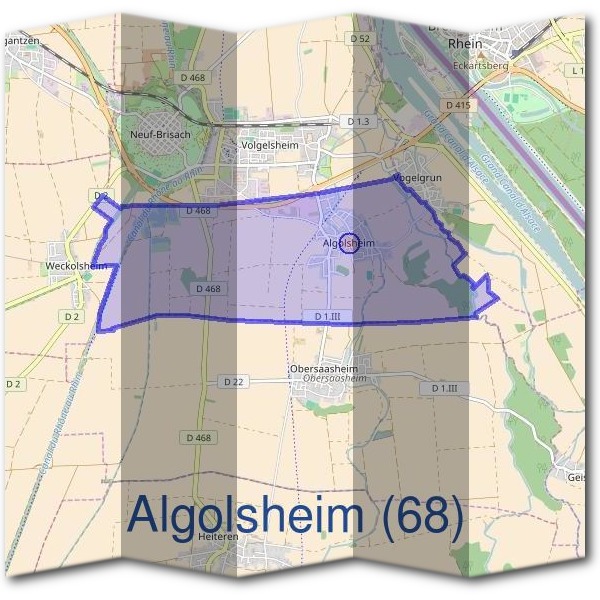 Mairie d'Algolsheim (68)