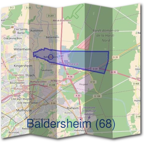 Mairie de Baldersheim (68)