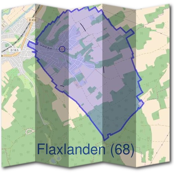 Mairie de Flaxlanden (68)