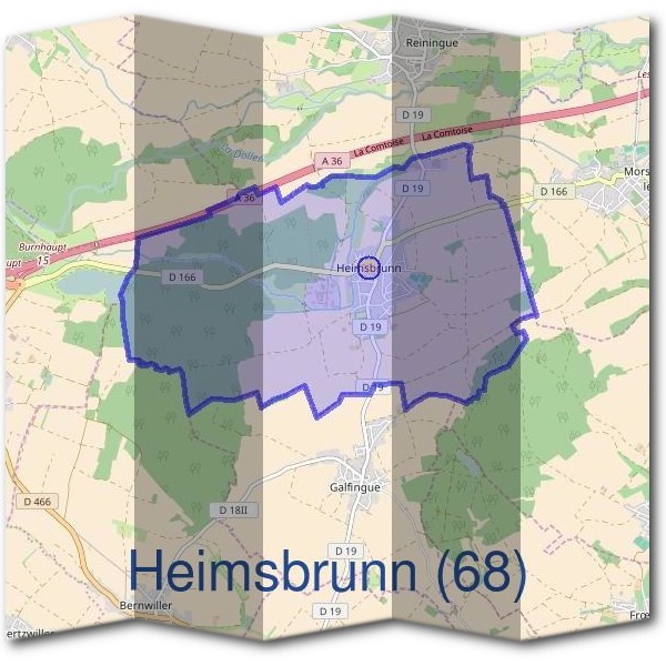 Mairie d'Heimsbrunn (68)