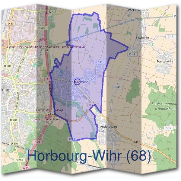 Mairie d'Horbourg-Wihr (68)