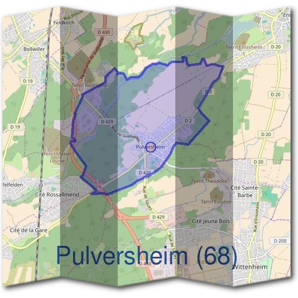 Mairie de Pulversheim (68)