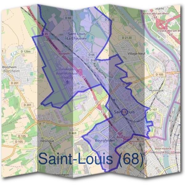 Mairie de Saint-Louis (68)