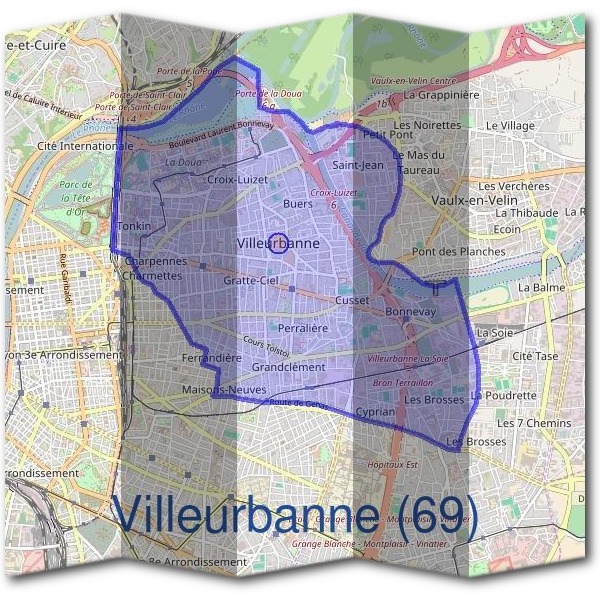 Mairie de Villeurbanne (69)