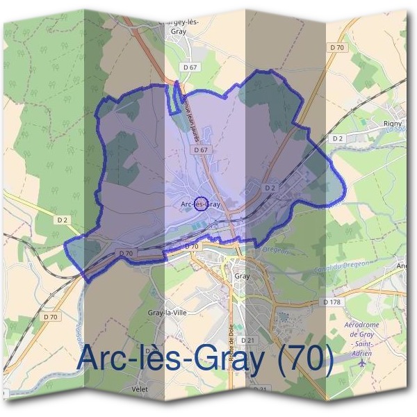 Mairie d'Arc-lès-Gray (70)