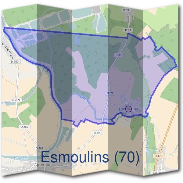 Mairie d'Esmoulins (70)