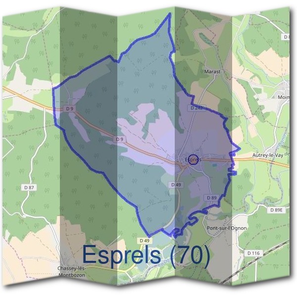 Mairie d'Esprels (70)