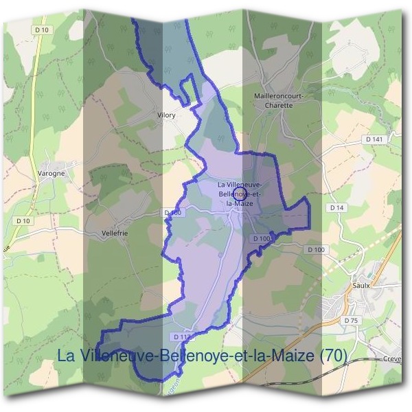 Mairie de La Villeneuve-Bellenoye-et-la-Maize (70)