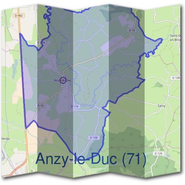 Mairie d'Anzy-le-Duc (71)