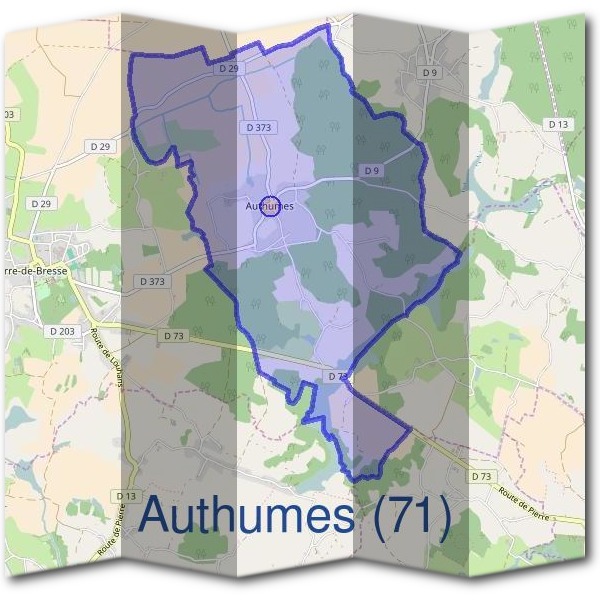 Mairie d'Authumes (71)