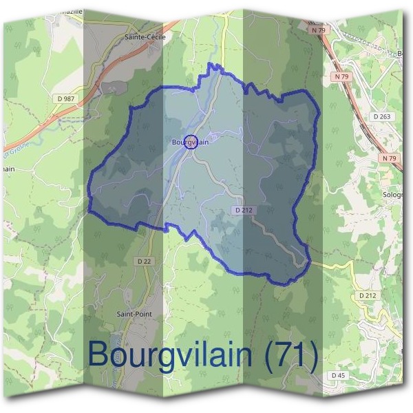 Mairie de Bourgvilain (71)