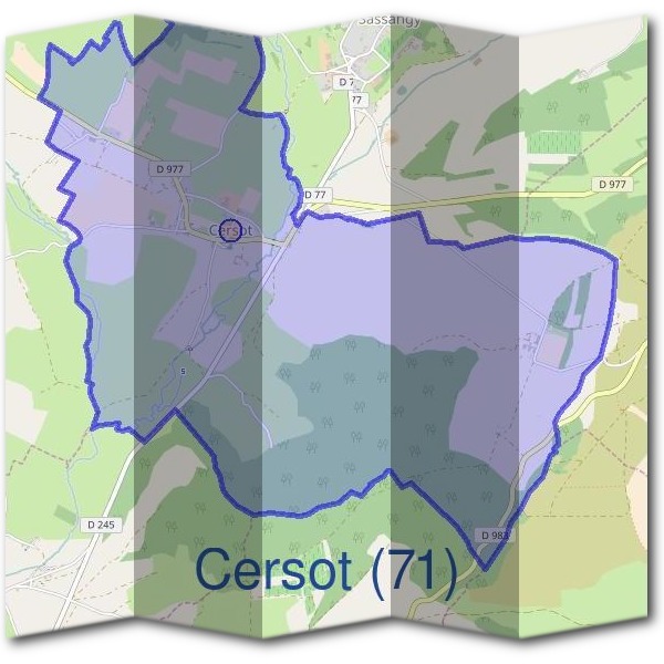 Mairie de Cersot (71)