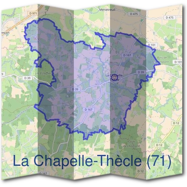 Mairie de La Chapelle-Thècle (71)