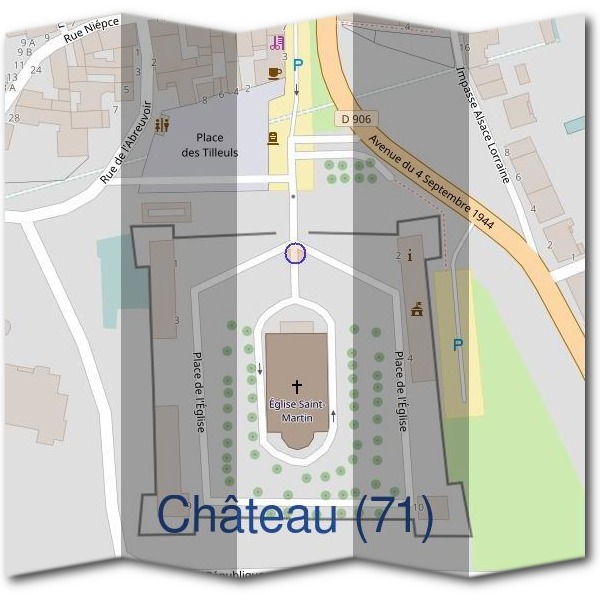 Mairie de Château (71)