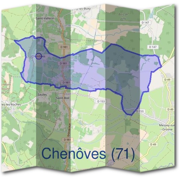 Mairie de Chenôves (71)