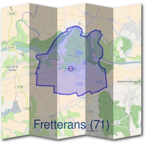 Mairie de Fretterans (71)