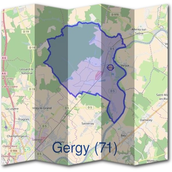 Mairie de Gergy (71)