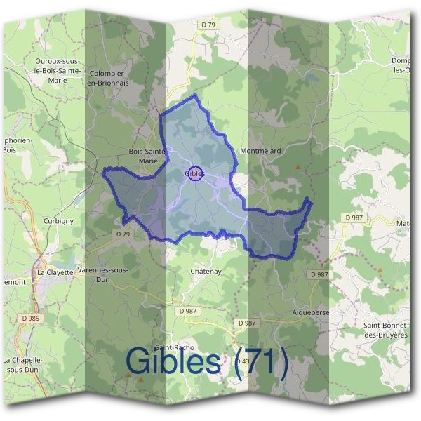 Mairie de Gibles (71)