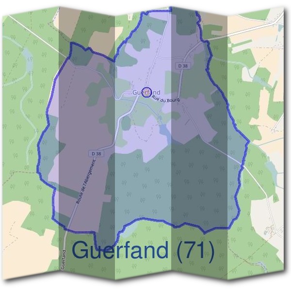 Mairie de Guerfand (71)