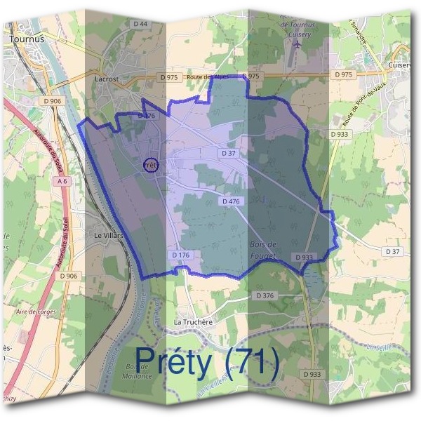 Mairie de Préty (71)