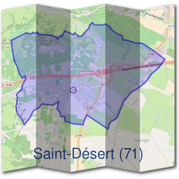 Mairie de Saint-Désert (71)