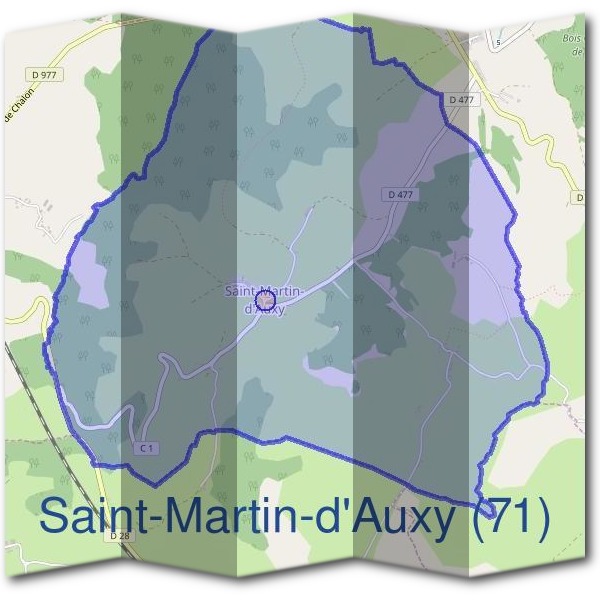 Mairie de Saint-Martin-d'Auxy (71)