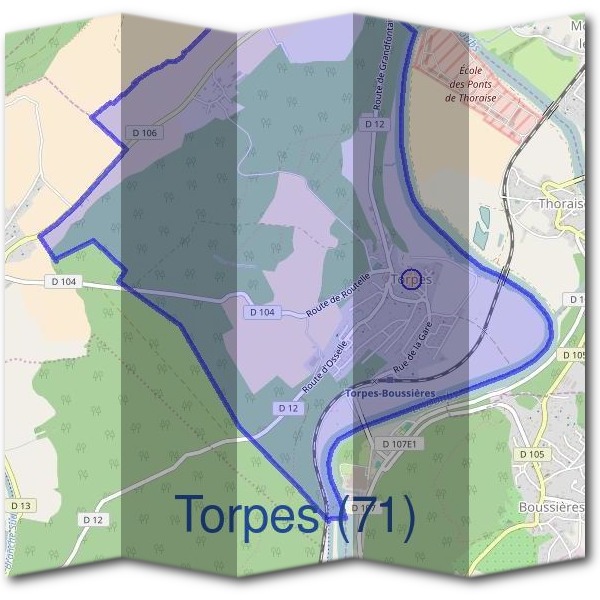 Mairie de Torpes (71)