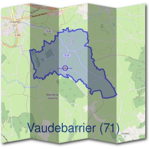 Mairie de Vaudebarrier (71)