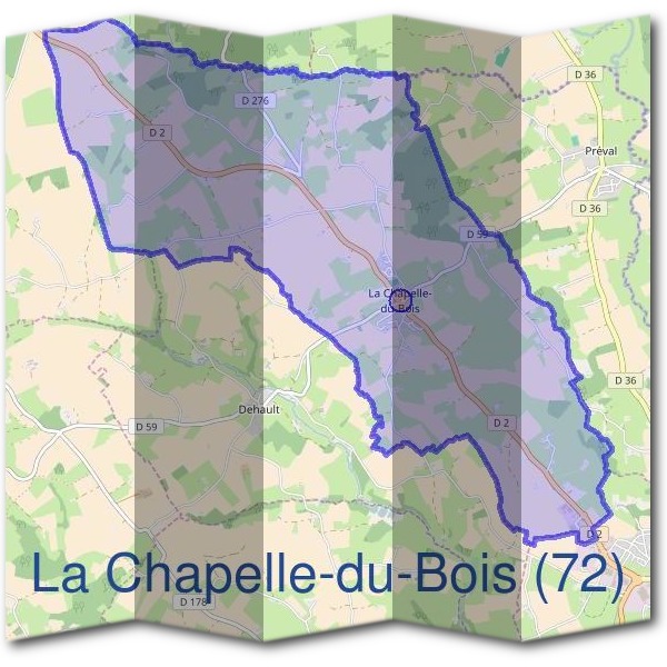 Mairie de La Chapelle-du-Bois (72)