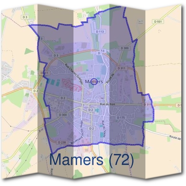 Mairie de Mamers (72)