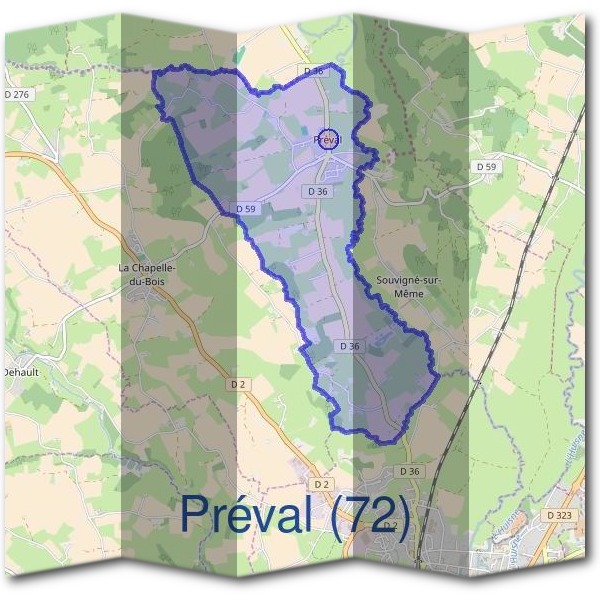 Mairie de Préval (72)