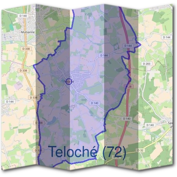 Mairie de Teloché (72)