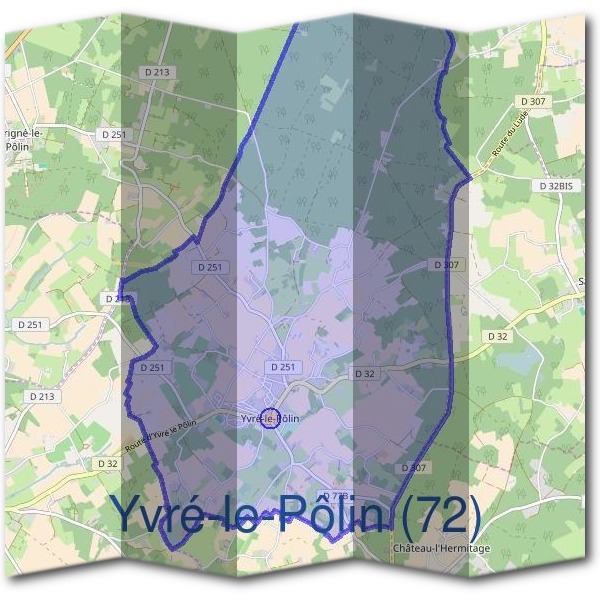 Mairie d'Yvré-le-Pôlin (72)