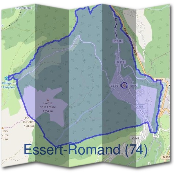 Mairie d'Essert-Romand (74)