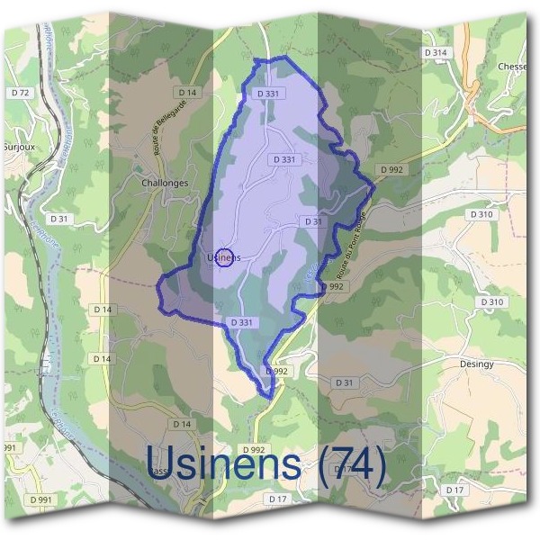 Mairie d'Usinens (74)