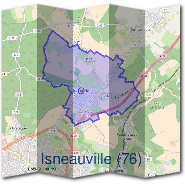 Mairie d'Isneauville (76)