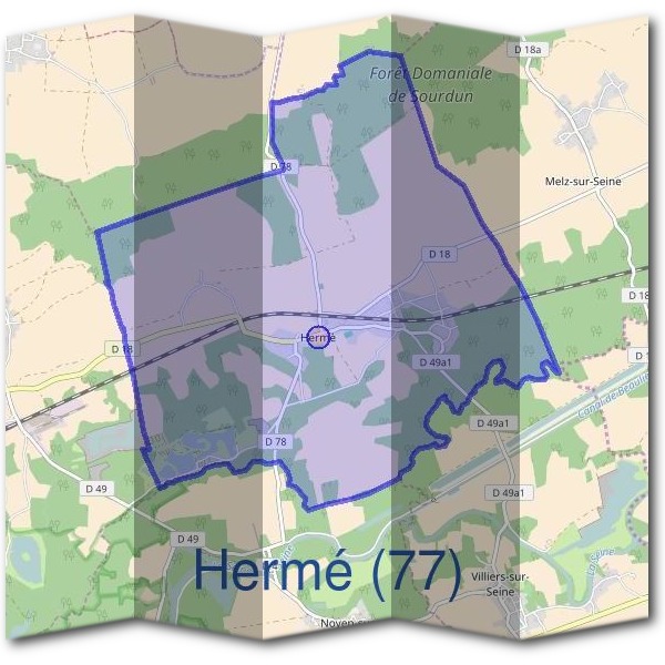 Mairie d'Hermé (77)