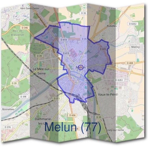 Mairie de Melun (77)