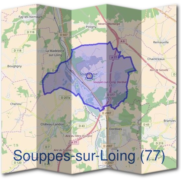 Mairie de Souppes-sur-Loing (77)