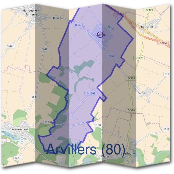 Mairie d'Arvillers (80)