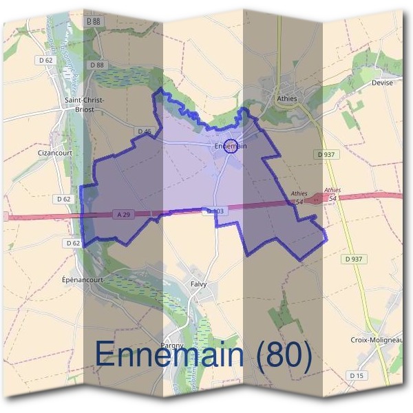 Mairie d'Ennemain (80)