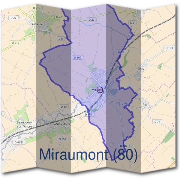 Mairie de Miraumont (80)