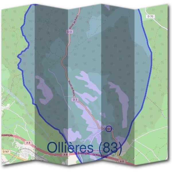 Mairie d'Ollières (83)