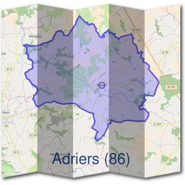 Mairie d'Adriers (86)