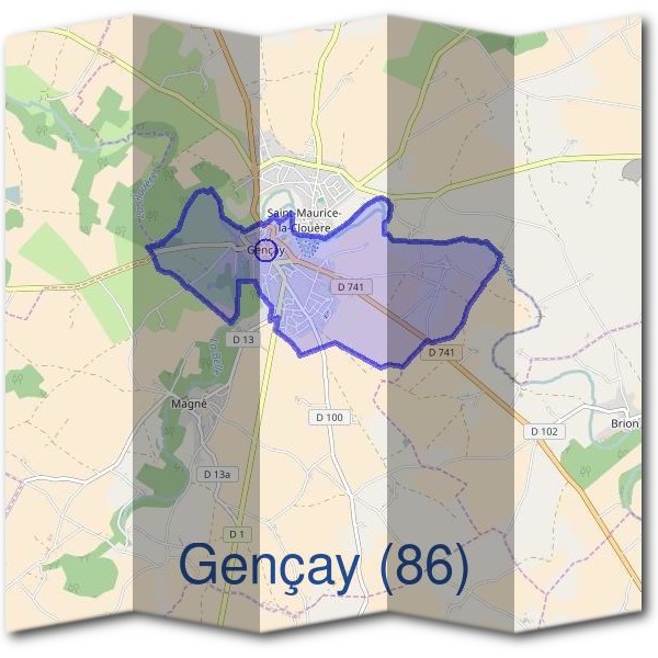 Mairie de Gençay (86)