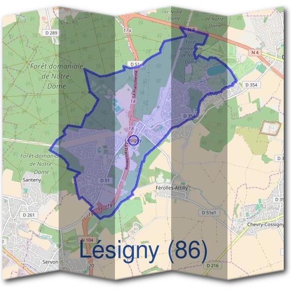 Mairie de Lésigny (86)