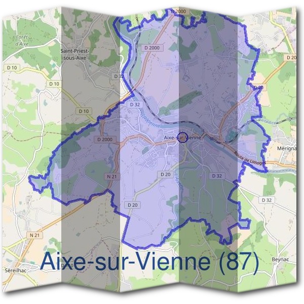 Mairie d'Aixe-sur-Vienne (87)